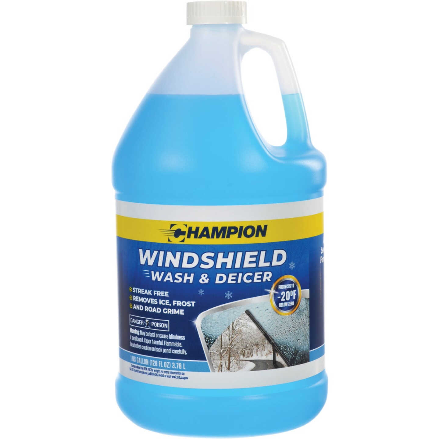 Champion 1 Gal. -20 Deg F De-Icer Windshield Washer Fluid - Millen Hardware